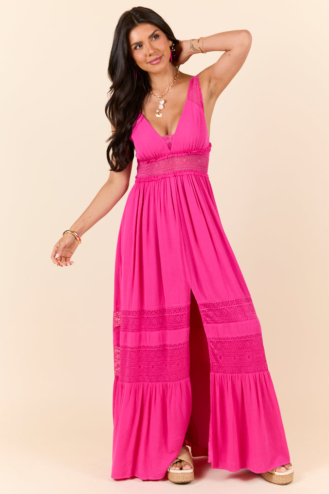 Summer Crush Fuchsia Maxi Dress SALE