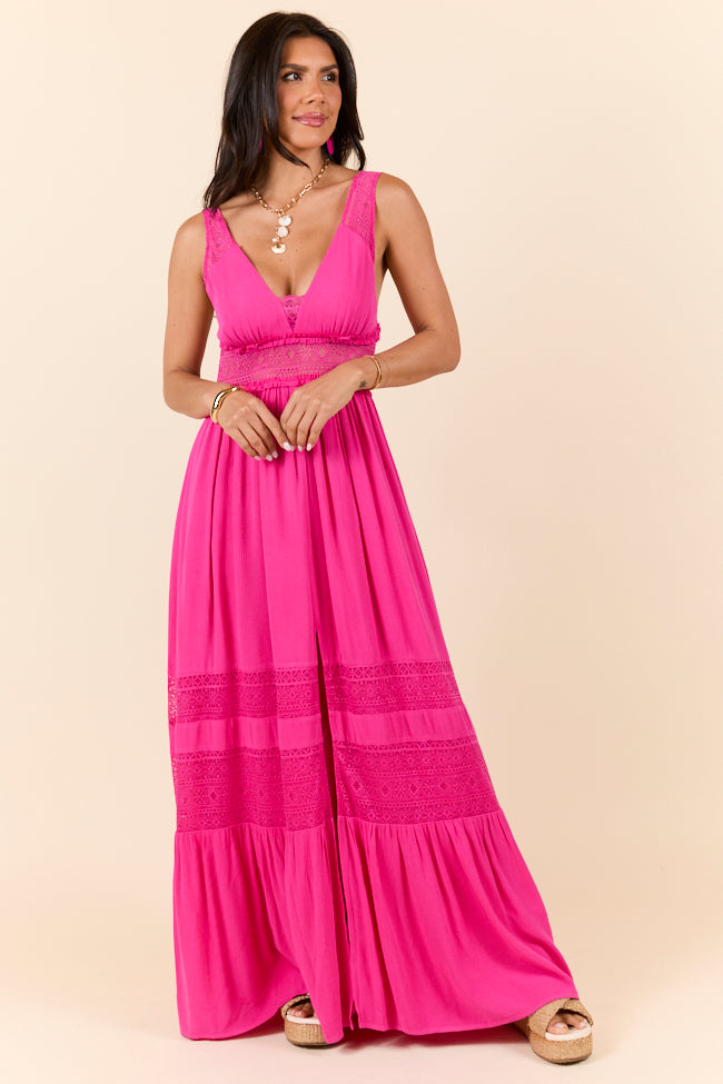 Summer Crush Fuchsia Maxi Dress SALE