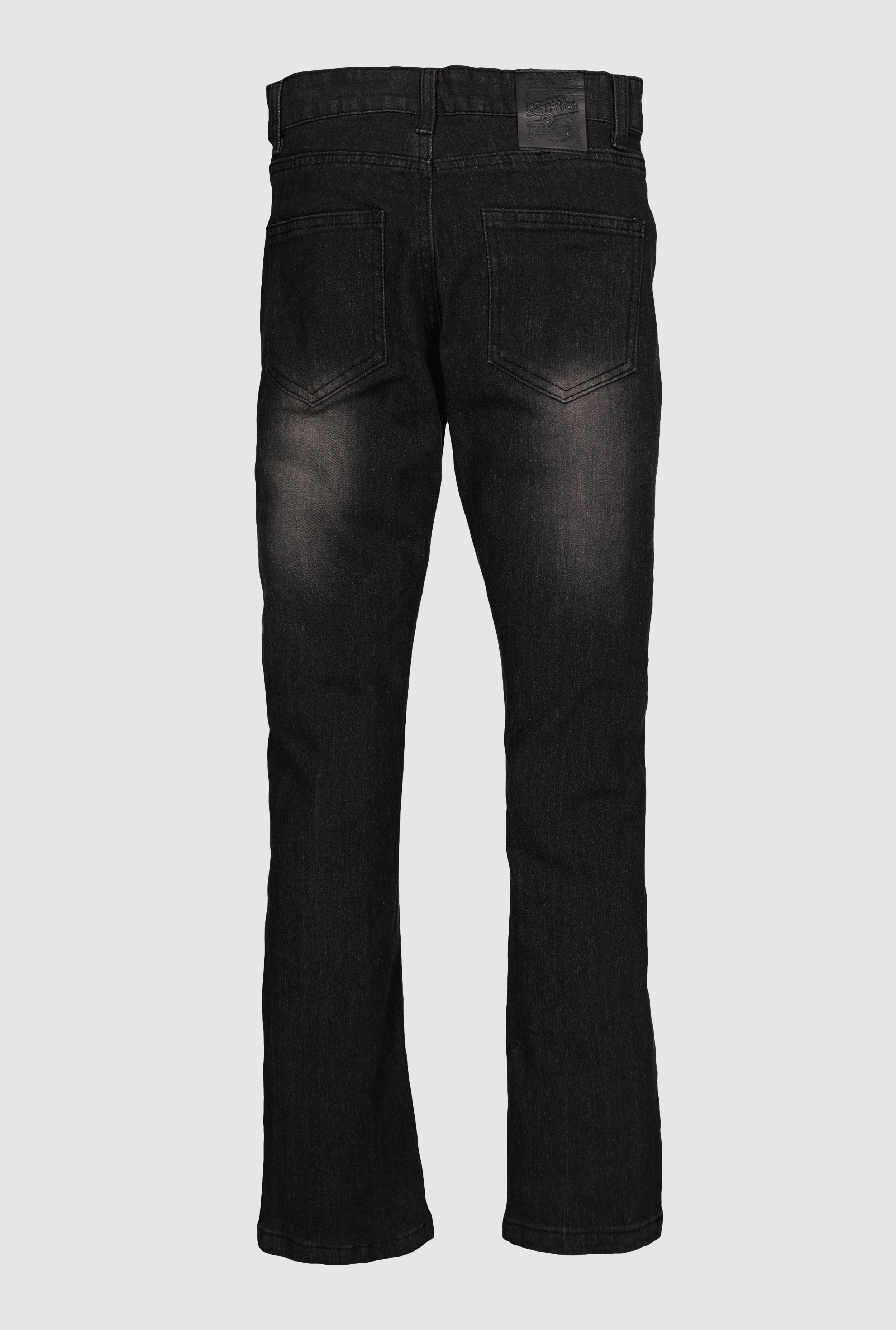 Boys Skinny Leg Distressed Stretch Jeans