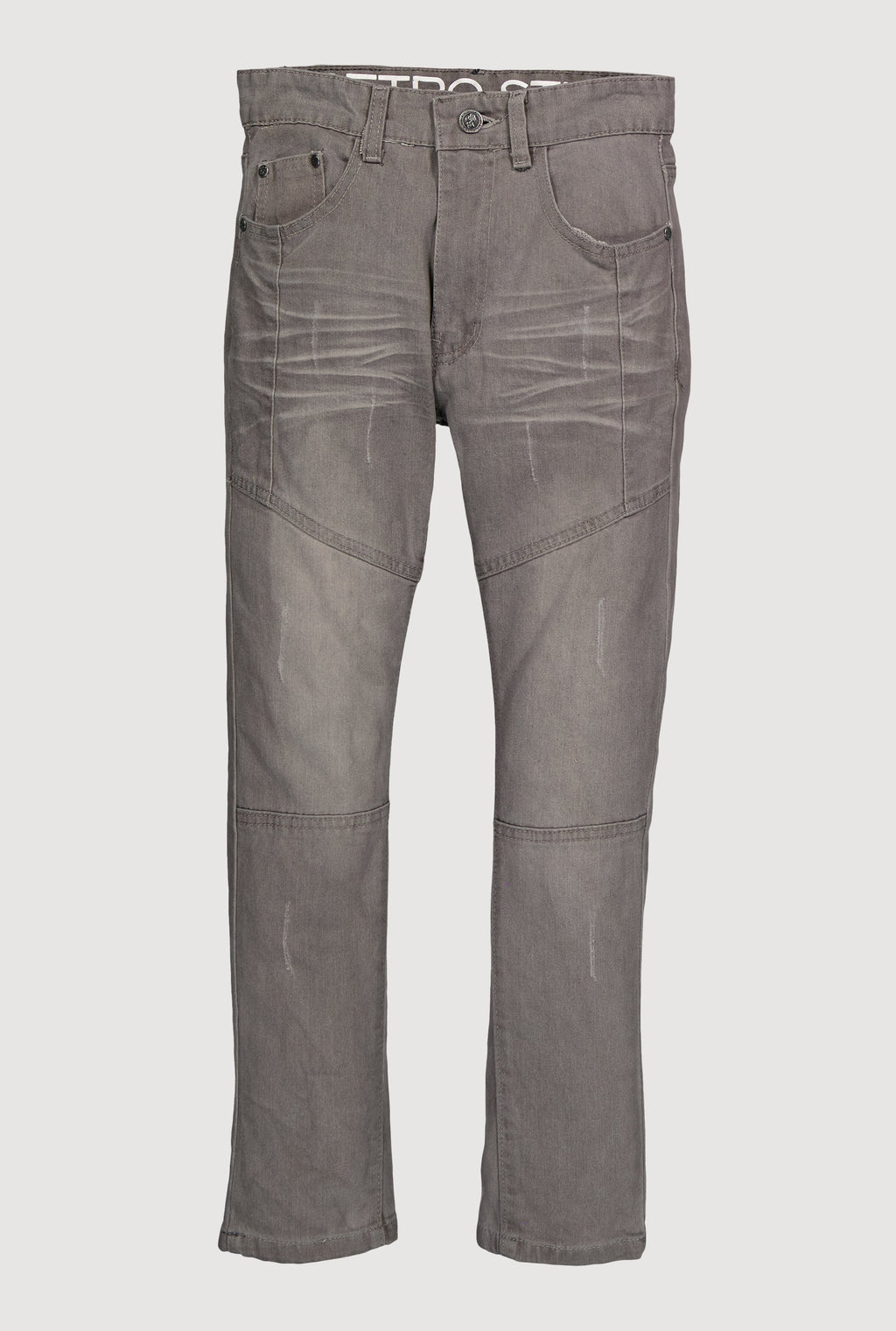 Boys Stretch Skinny Leg Moto Jeans