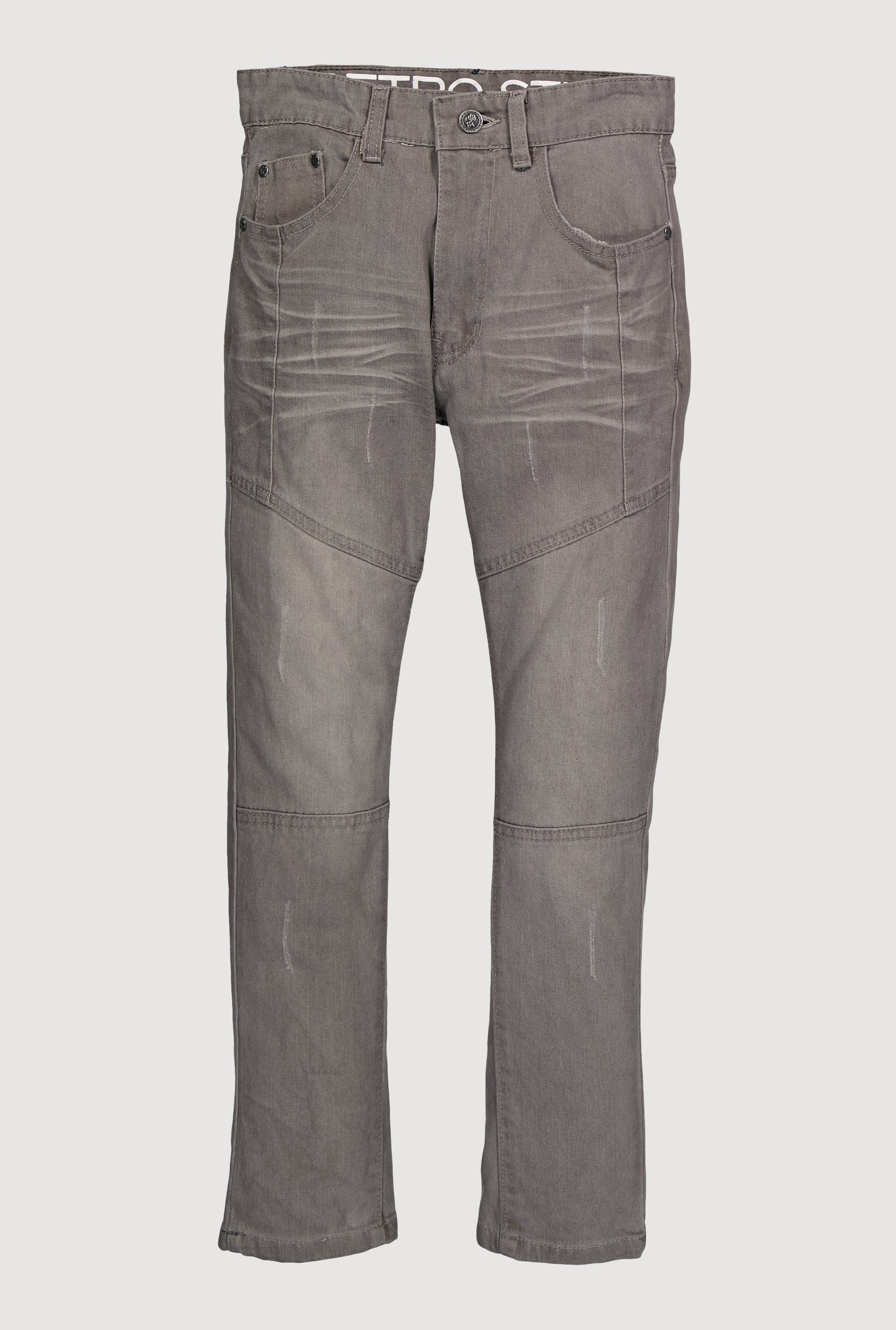 Boys Stretch Skinny Leg Moto Jeans