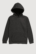 Boys Marled Kangaroo Pocket Pullover Hoodie