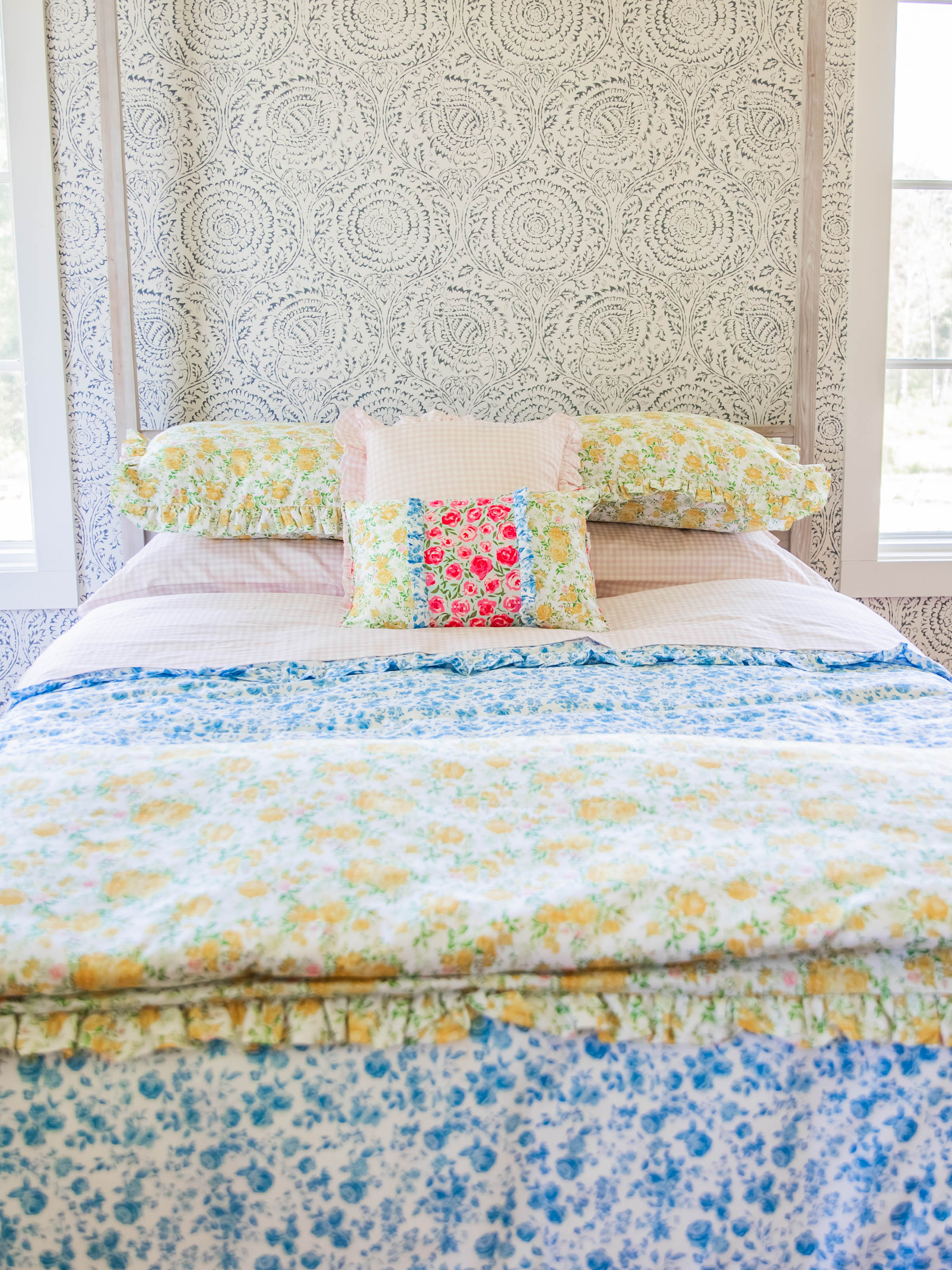 Duvet Cover + Sham(s) - Elina Rose