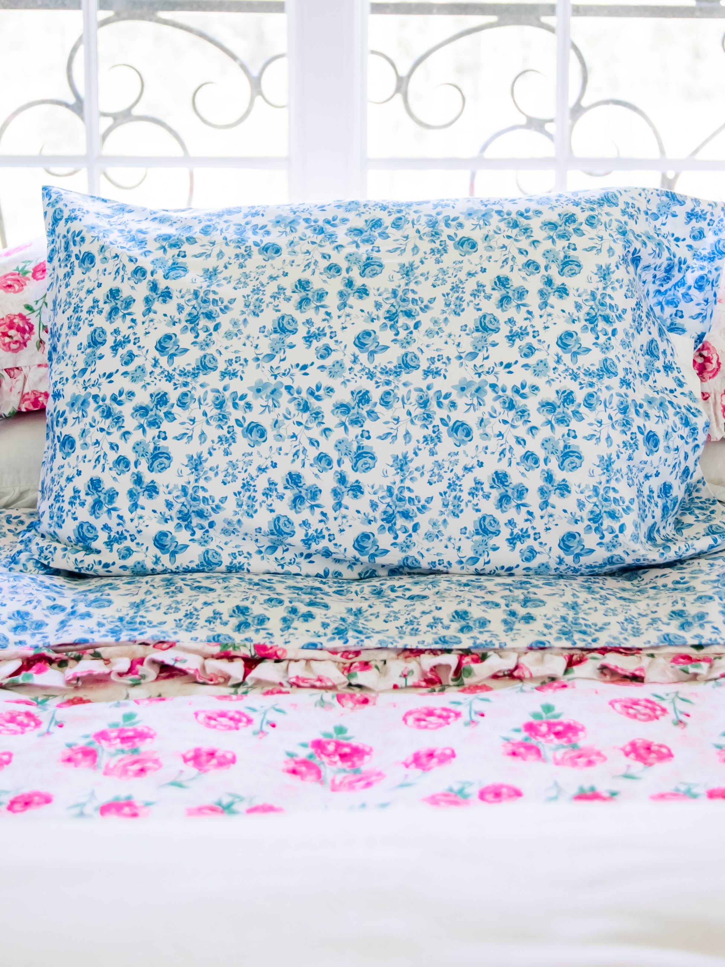Sheet Set - Blooming Blues