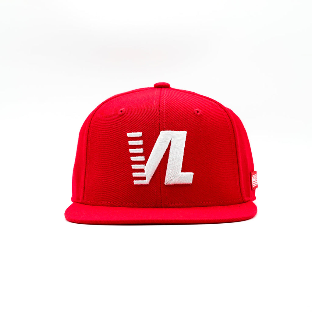 Victory Lap Limited Edition Snapback - Red/White
