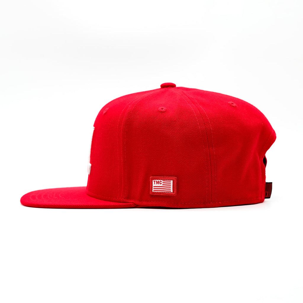 Victory Lap Limited Edition Snapback - Red/White