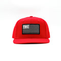 TMC Flag Patch Limited Edition Snapback - Red/Black