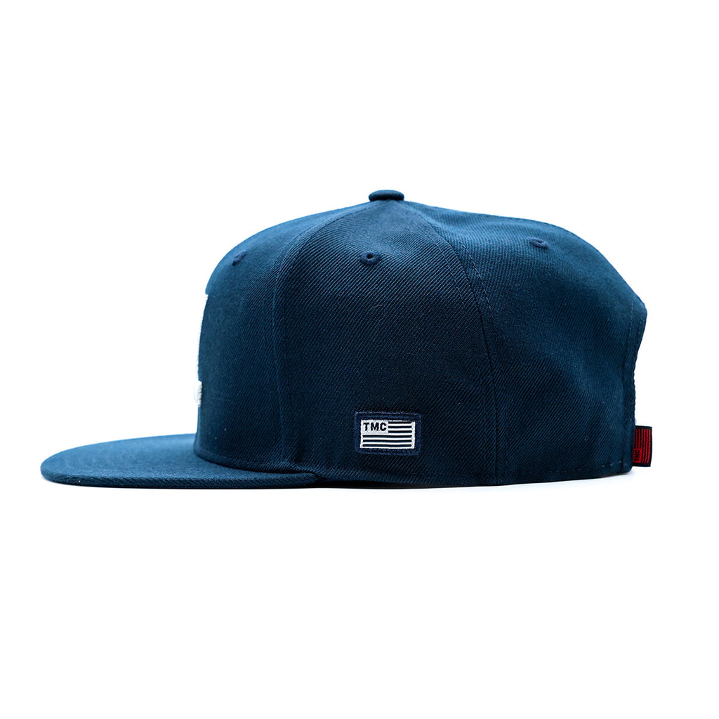 Victory Lap Limited Edition Snapback - Navy/White