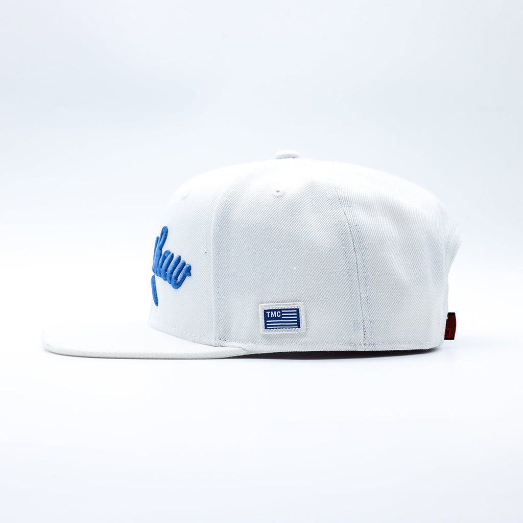 Crenshaw Limited Edition Snapback - White/Royal