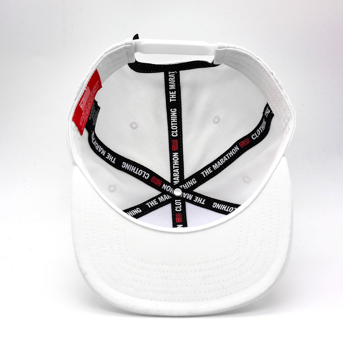 TMC Flag Patch Limited Edition Snapback - White/Black